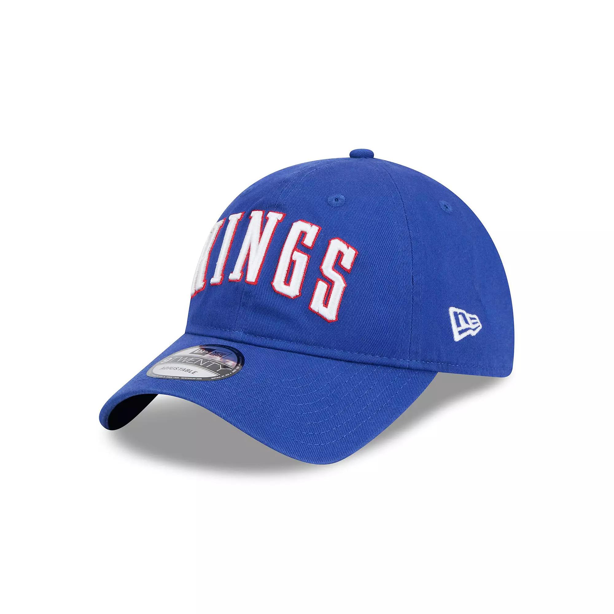 Men's New Era  Blue Sacramento Kings 2024/25 City Edition 9TWENTY Adjustable Hat, Kng Blue Product Image