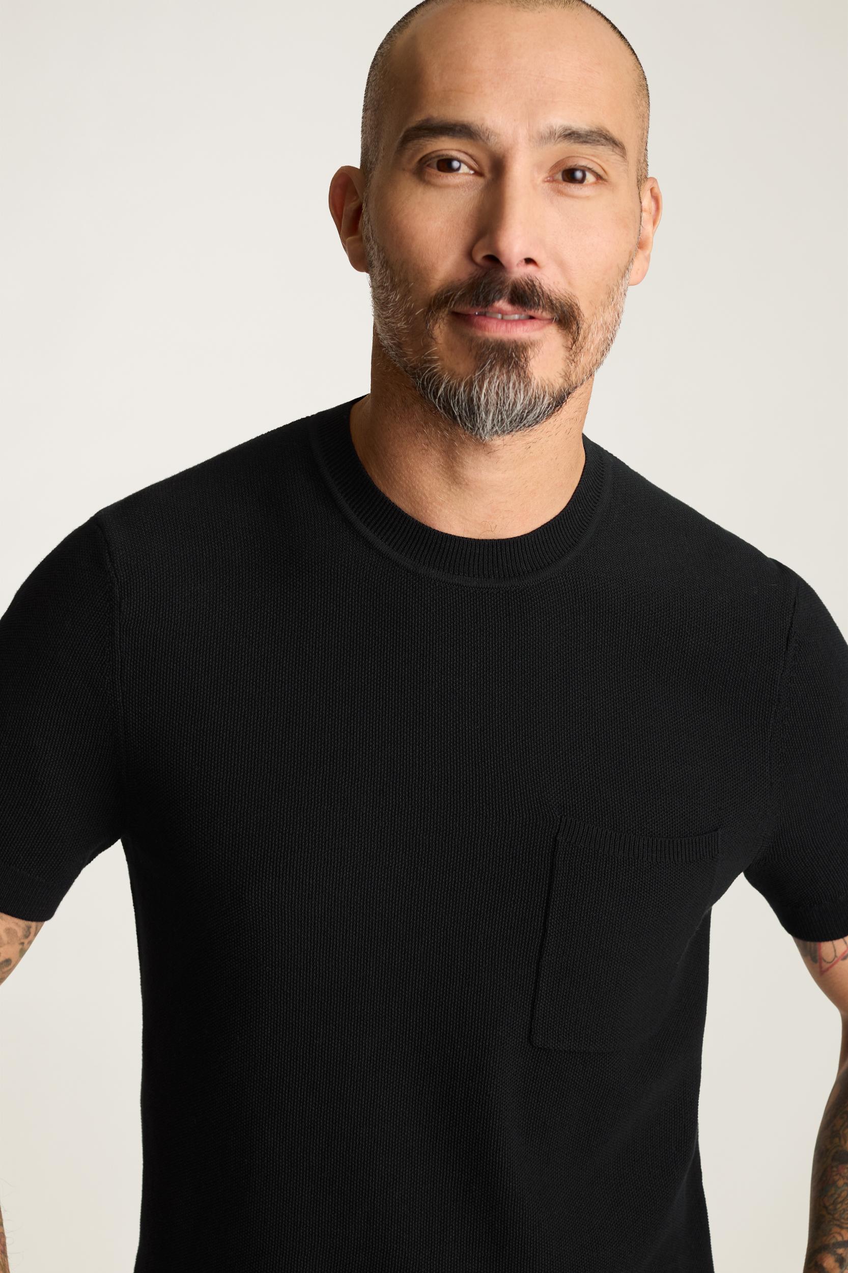 Sweater Pocket Tee Product Image