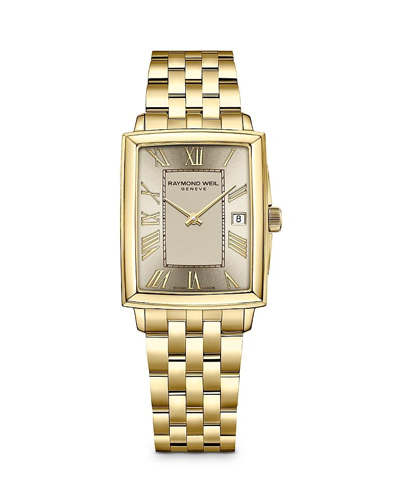 Raymond Weil Toccata Gold-tone Rectangular Watch, 23mm Product Image