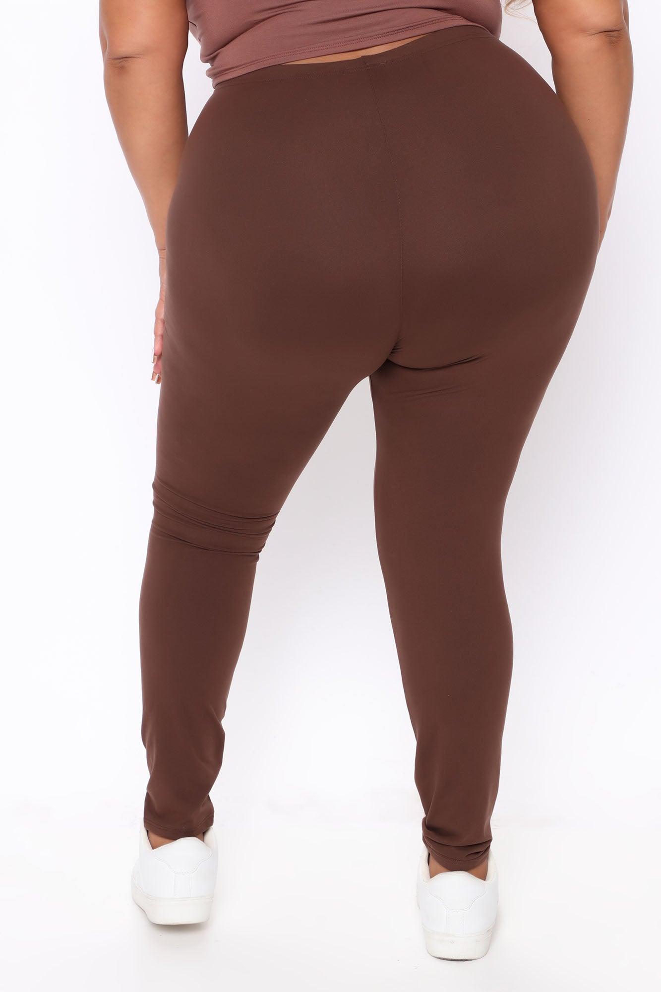 Almost Every Day Leggings - Chocolate Product Image