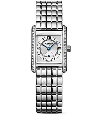 Longines Mini DolceVita Diamond Watch, 21.5mm x 29mm Product Image