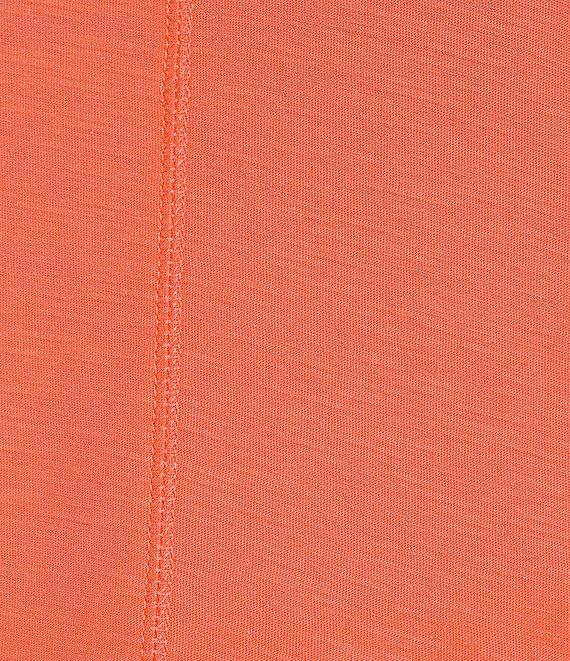 Westbound Solid Short Sleeve V-Neck Top Product Image