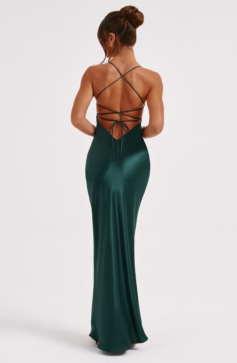 Malika Maxi Dress - Emerald Product Image