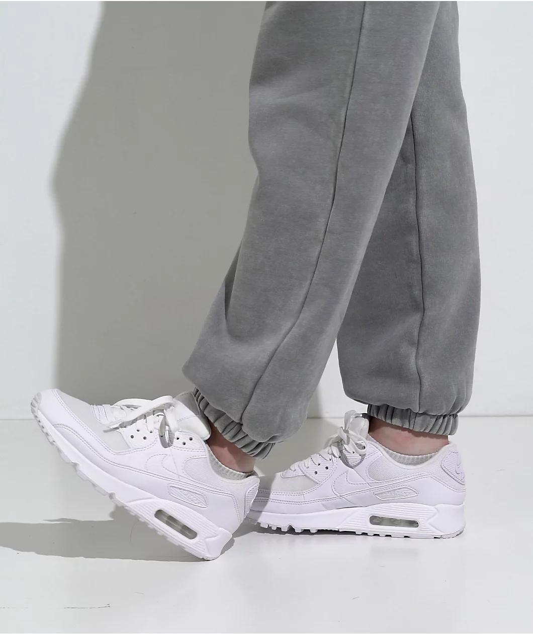 Nike Air Max 90 White Shoes Product Image