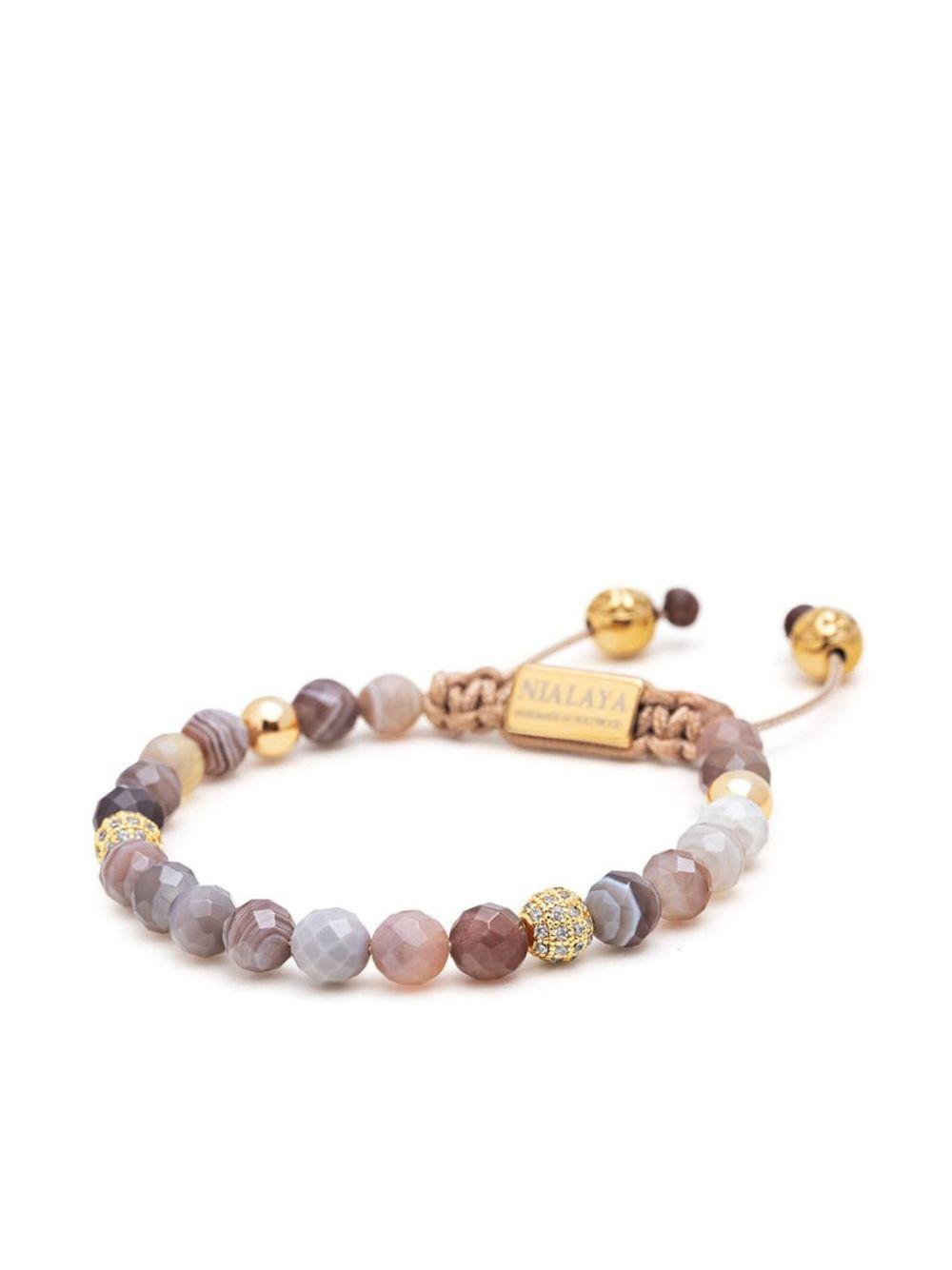 multi-gem beaded bracelet Product Image