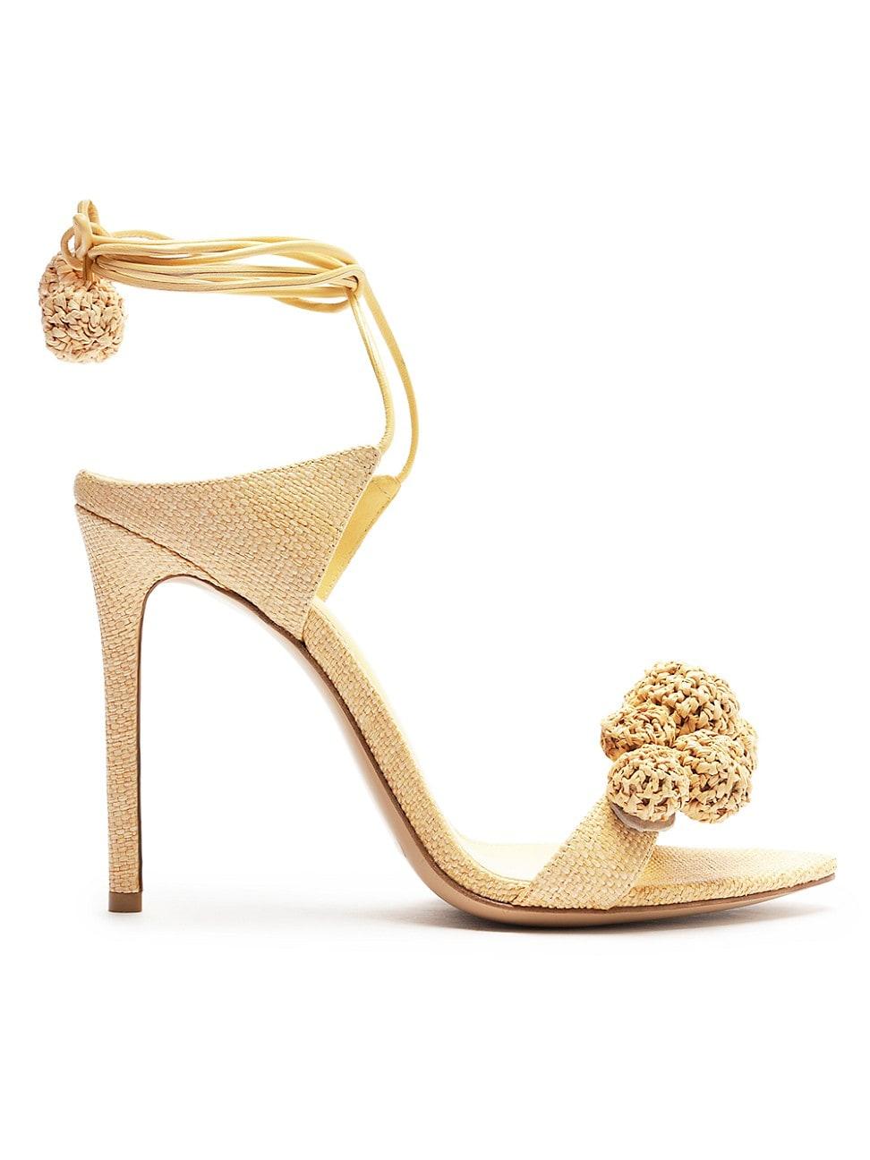 Alexandre Birman Womens Resse Raffia Sandals Product Image