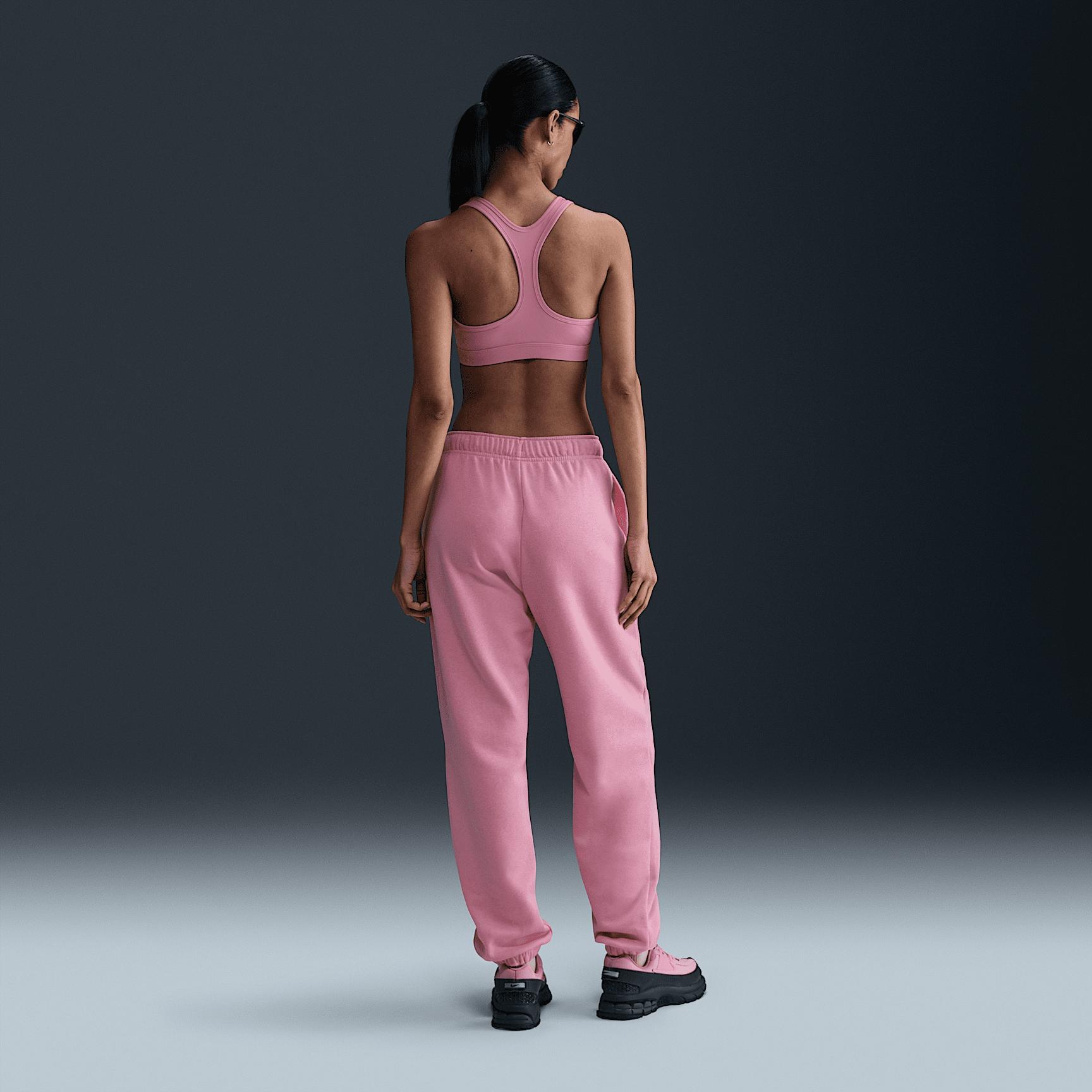 Womens Nike Sportswear Club Fleece Mid-Rise Oversized Sweatpants Product Image