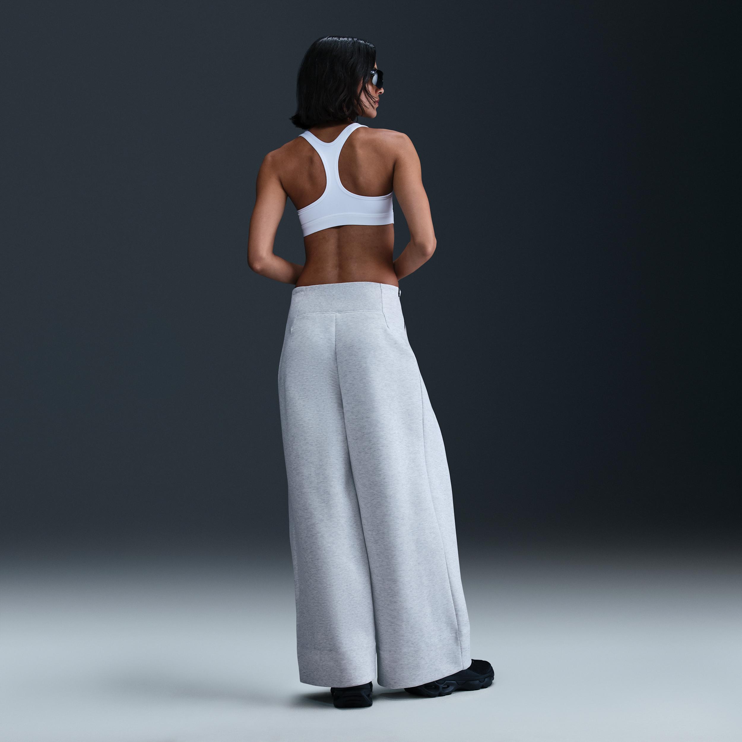 Womens Nike Sportswear Tech Fleece High-Waisted Pleated Pants | FV8052-013 Product Image