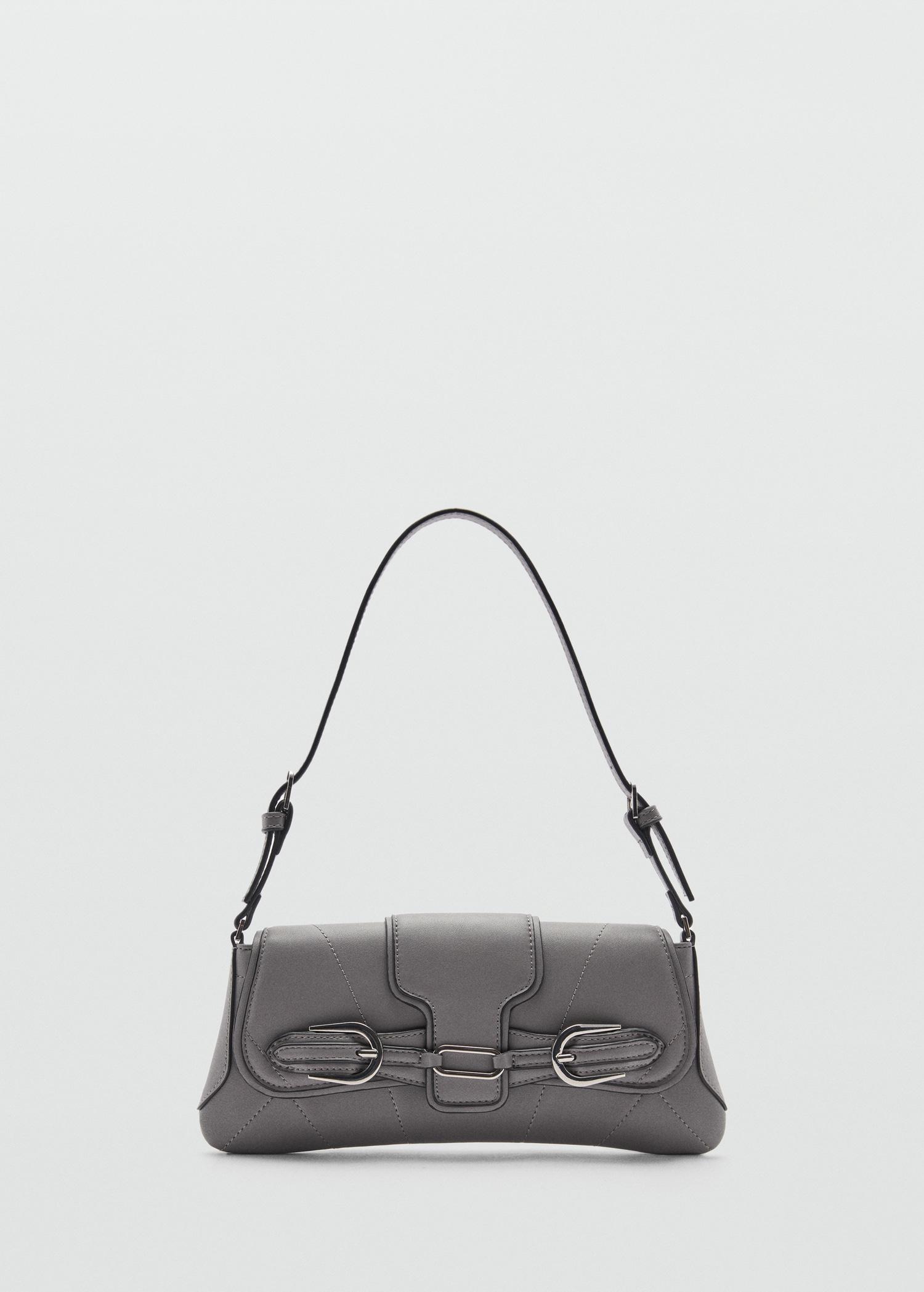 Shoulder bag with buckles detail - Women | MANGO USA Product Image