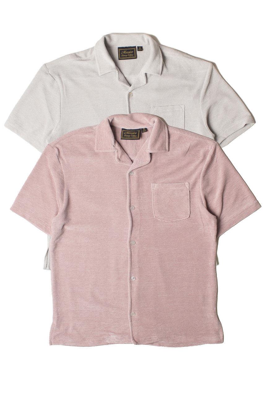 Chenille Knit Button Up Shirt Product Image