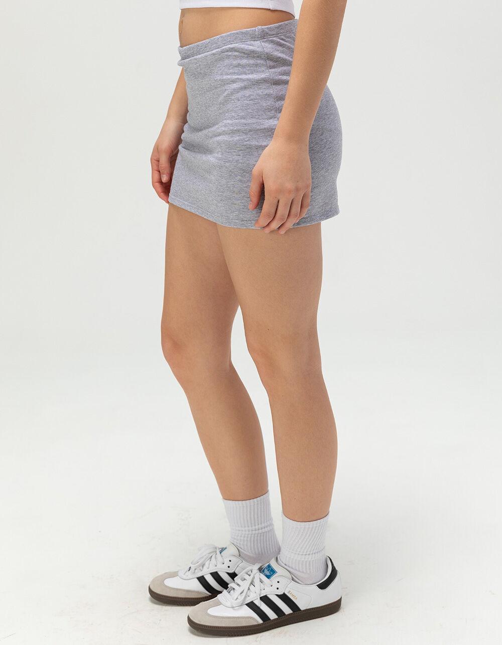 TILLYS Basic Womens Skort - HEATHER GRAY Product Image
