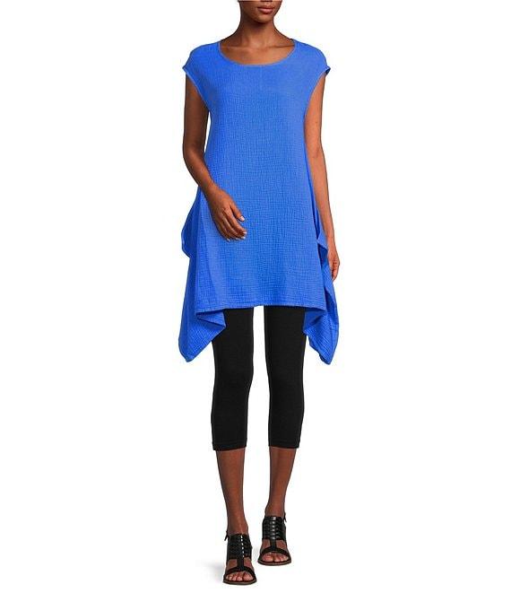 Bryn Walker Stretch Bamboo Cotton Pull-On Capri Leggings Product Image