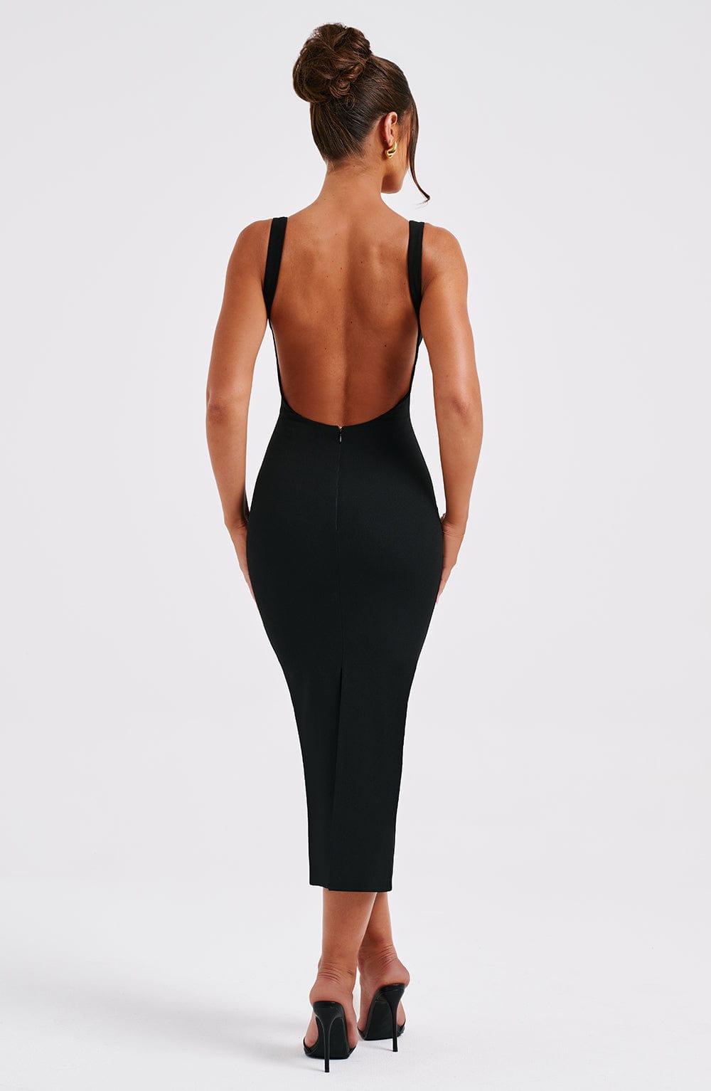 Lucinda Midi Dress - Black Product Image