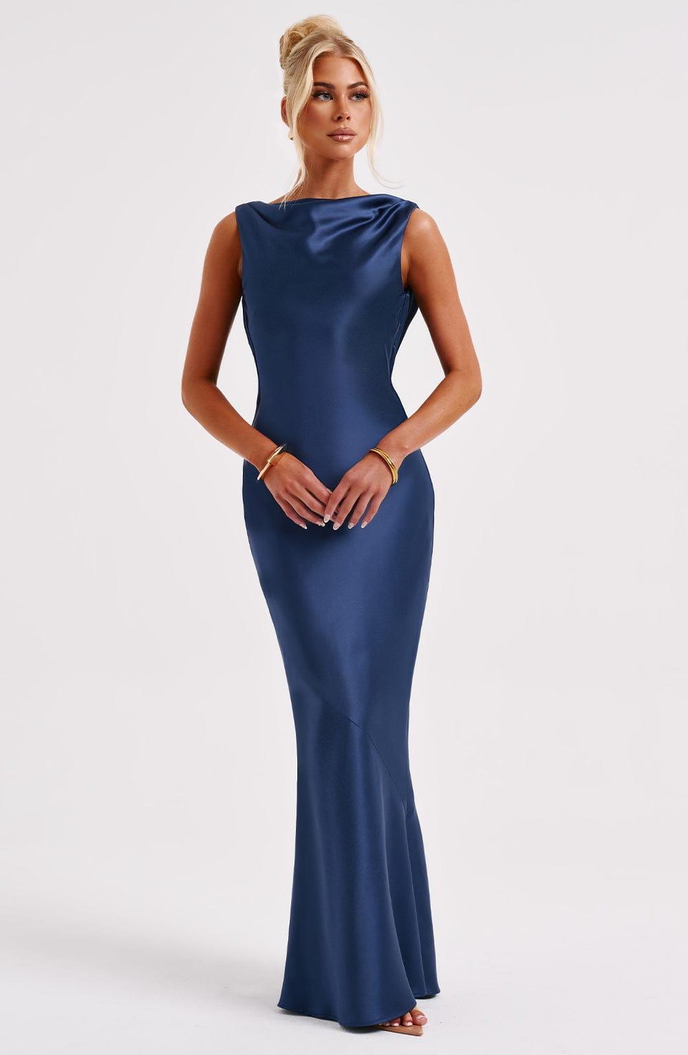 Azuri Maxi Dress - Navy Product Image