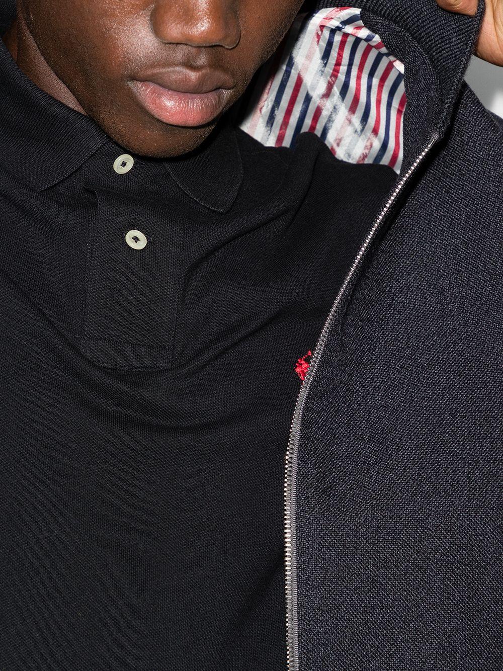 POLO RALPH LAUREN Embroidered-logo Polo Shirt In Black Product Image