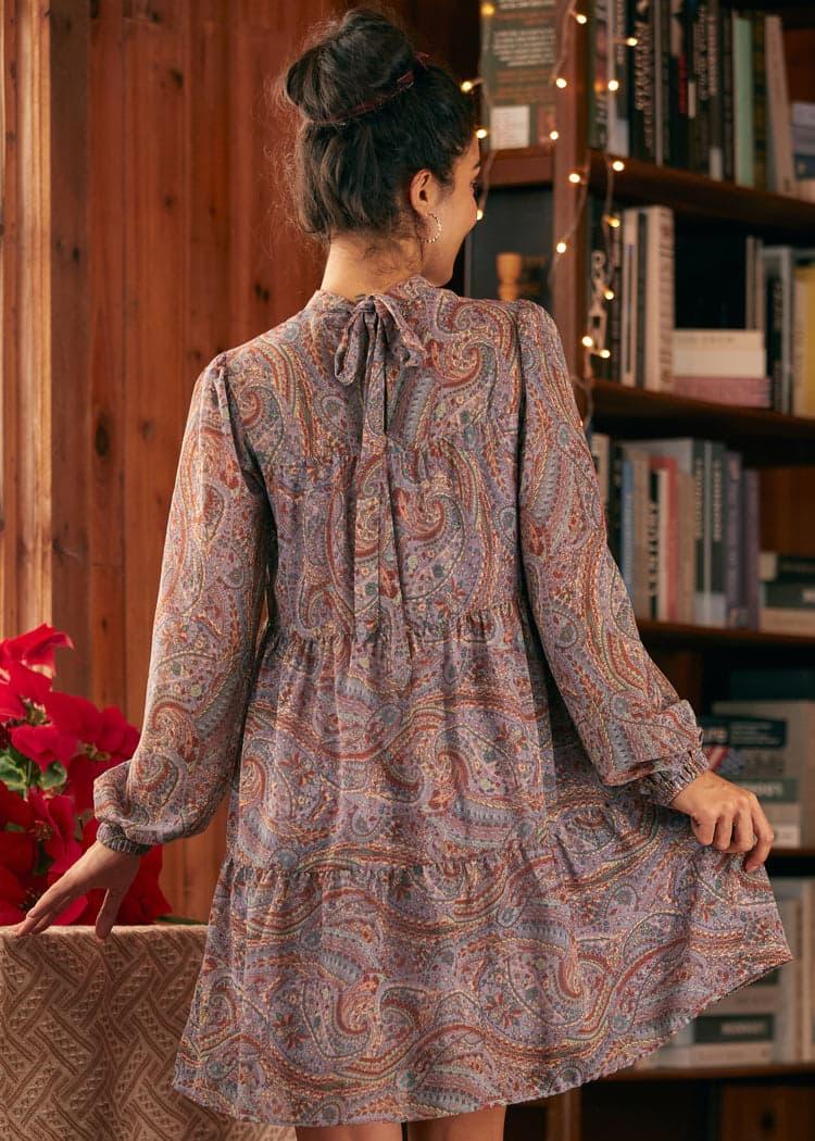 Belle Époque Balloon Sleeve Dress Product Image