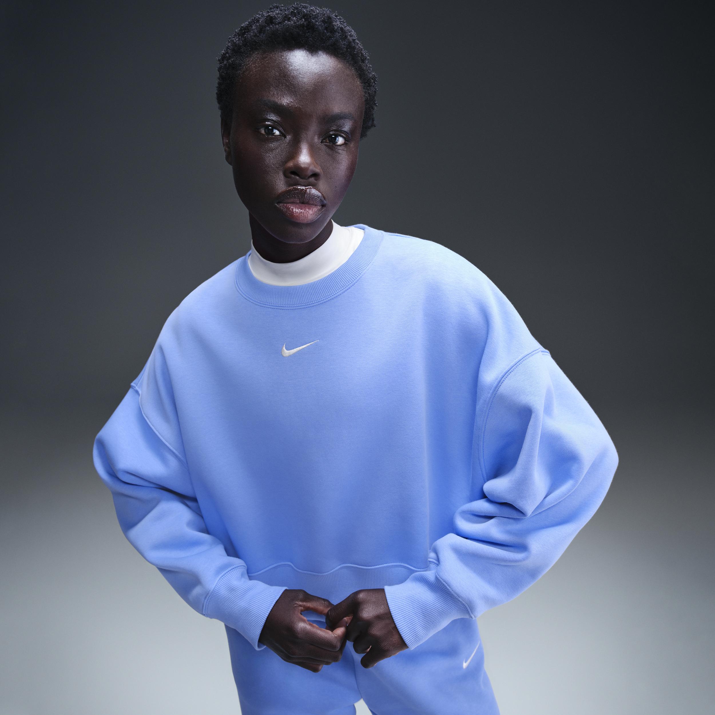 Nike Sportswear Phoenix Fleece Women's Over-Oversized Crew-Neck Sweatshirt Product Image