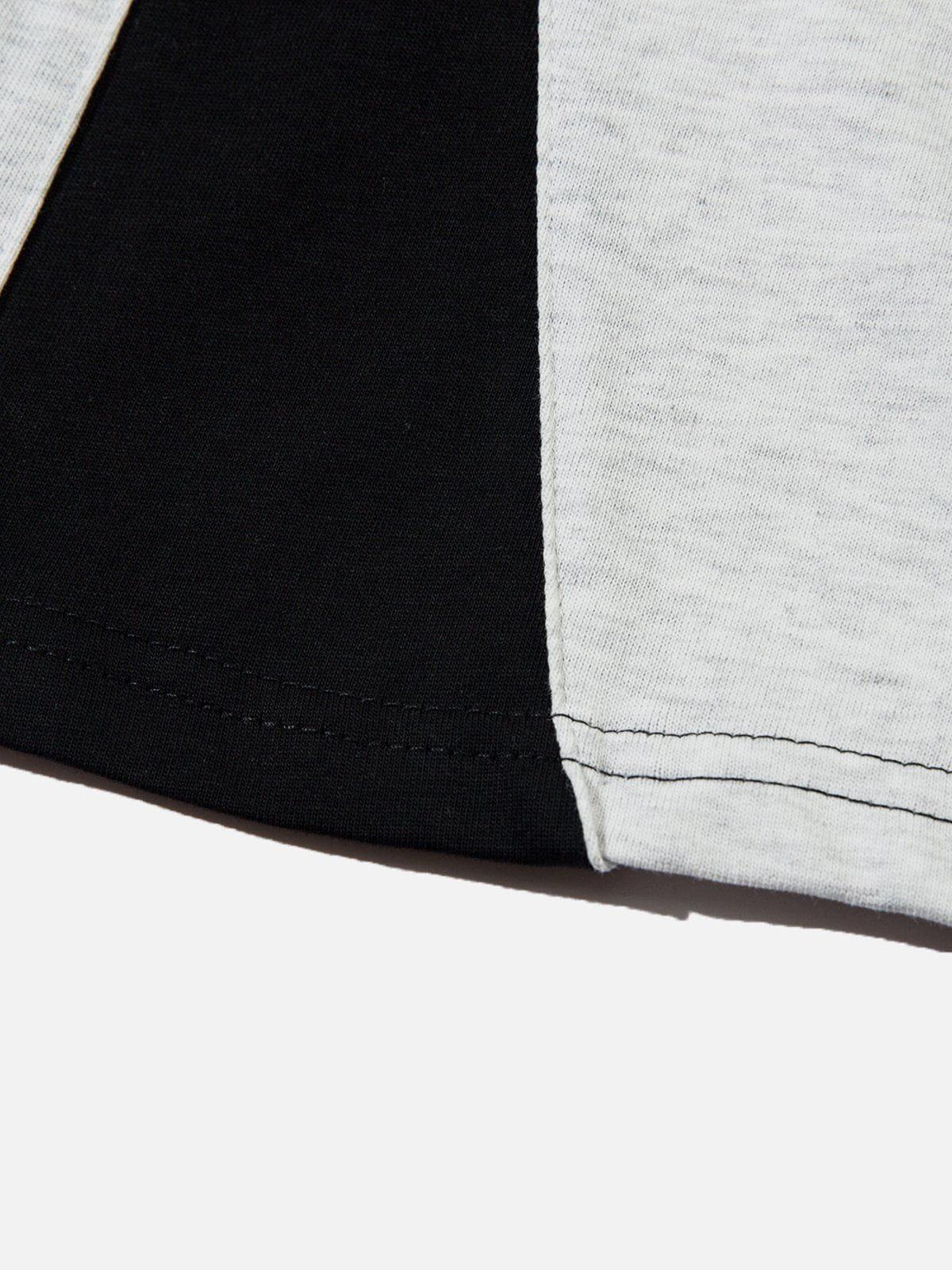 Aelfric Eden Color Blocking Racing Graphic Tee Product Image