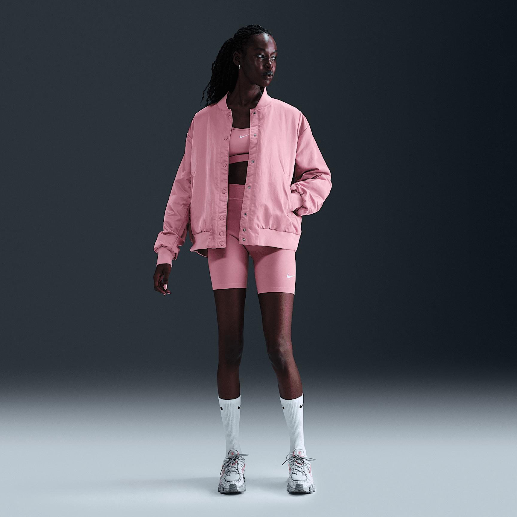 Womens Nike Sportswear Destroyer Oversized Woven Jacket | HJ0971-004 Product Image