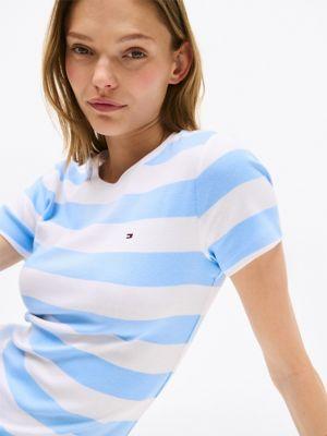 Rugby Stripe Crewneck T-Shirt Product Image