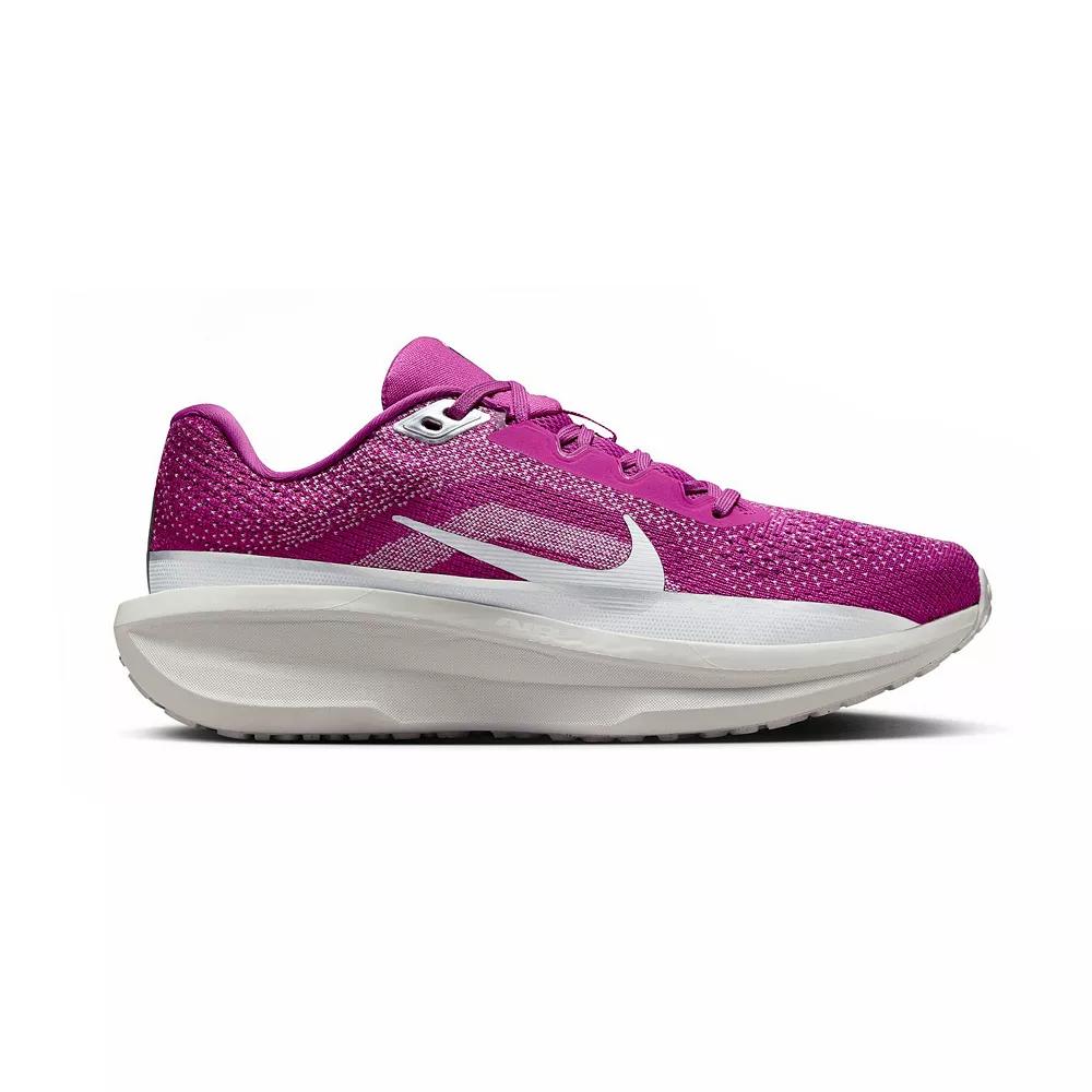 Nike Winflo 11 Women's Road Running Shoes, Size: 6.5, Fuchsia Grey Product Image