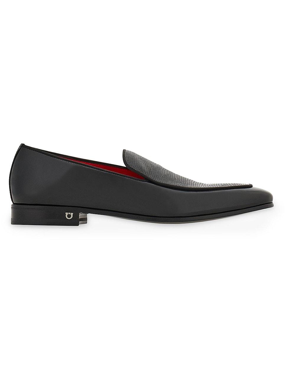 Mens Bloom Patent Leather Loafers Product Image