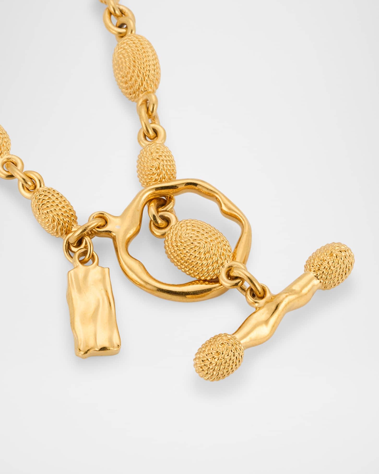 Brass Lariat Necklace Product Image