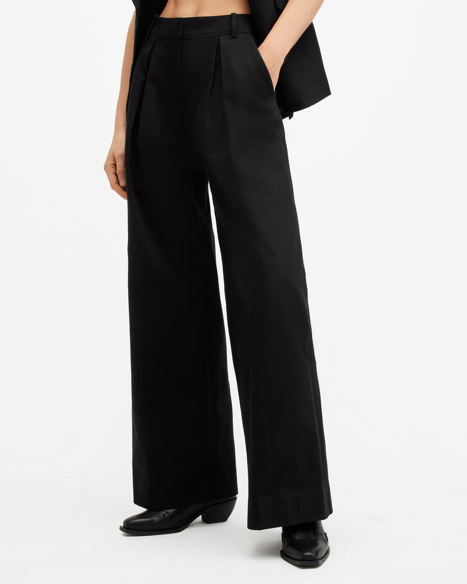 Hally Relaxed Fit Wide Leg Pants Product Image