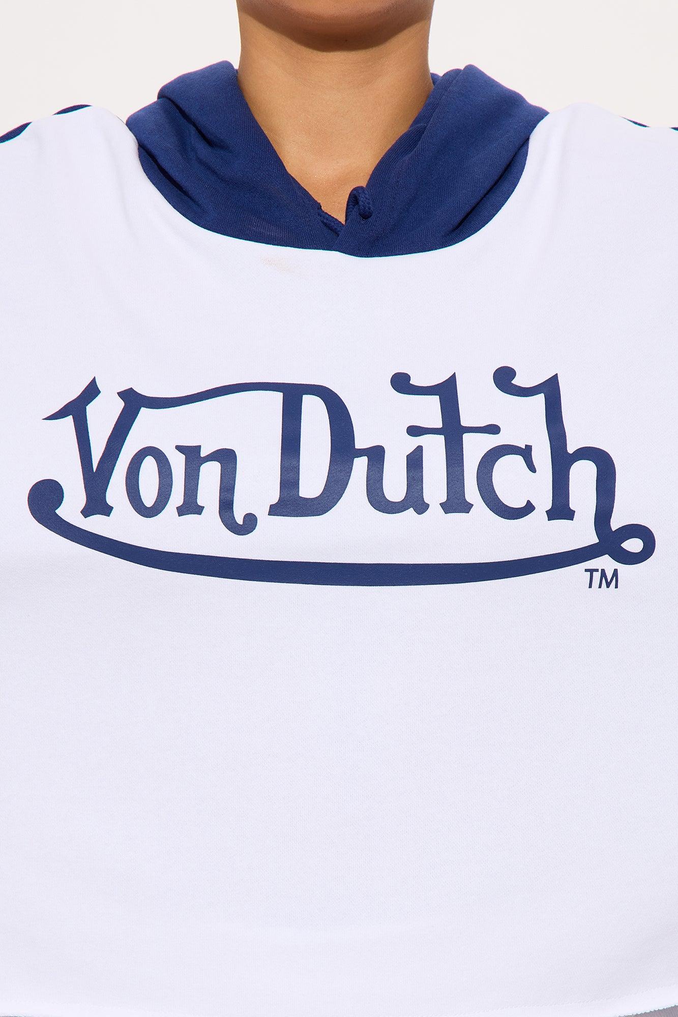 Von Dutch Fire Rhinestone Hoodie - Multi Color Product Image