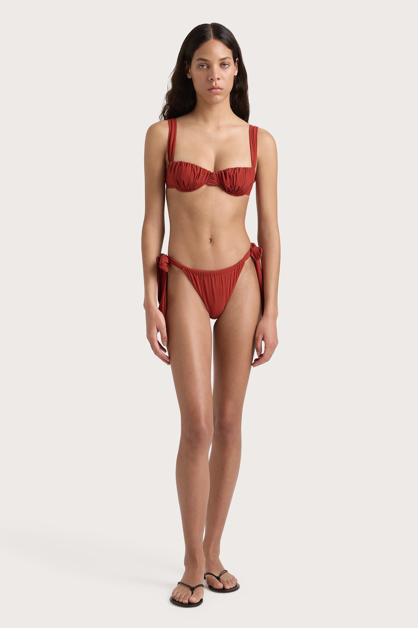Henni Bikini Bottom Garnet - Final Sale Product Image