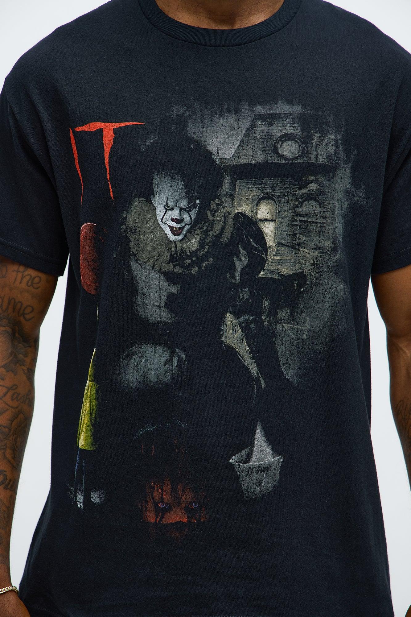 It Pennywise Red Balloon Short Sleeve Tee - Black Male Product Image
