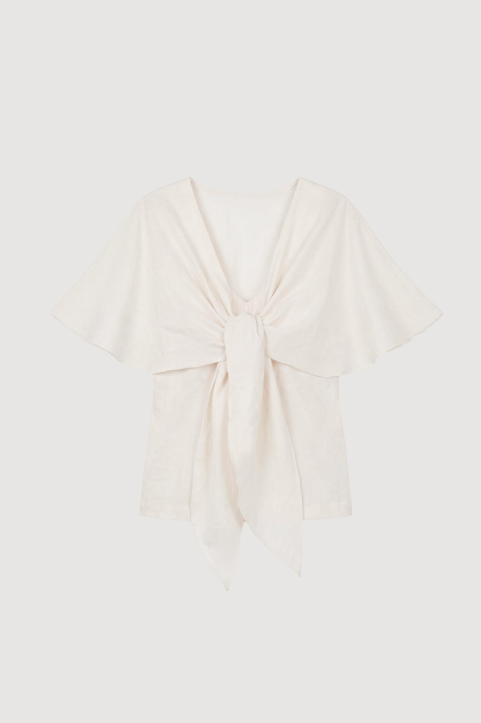 Geneva Layered V-Neck Blouse Product Image
