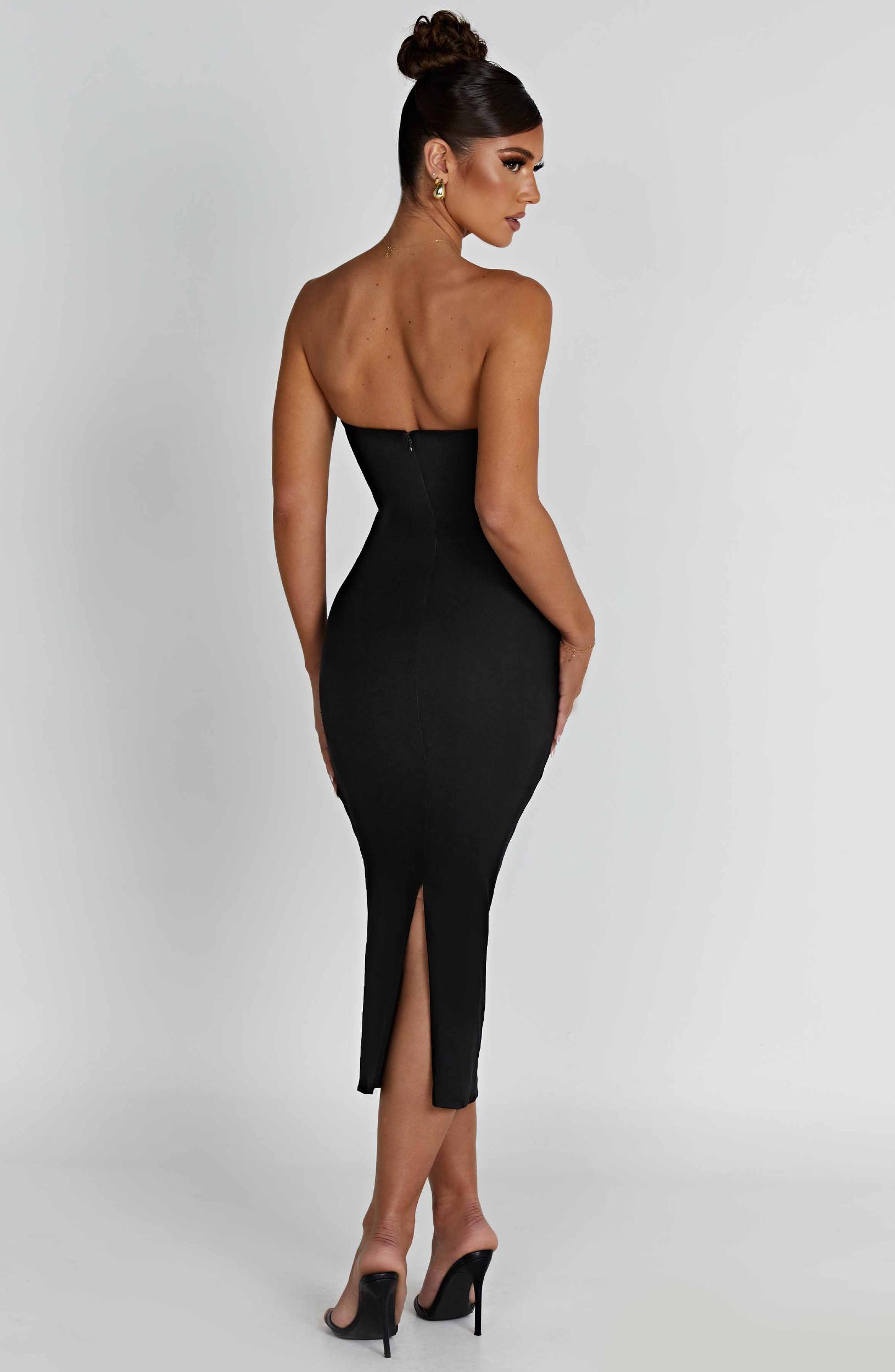 Amore Midi Dress - Black Product Image