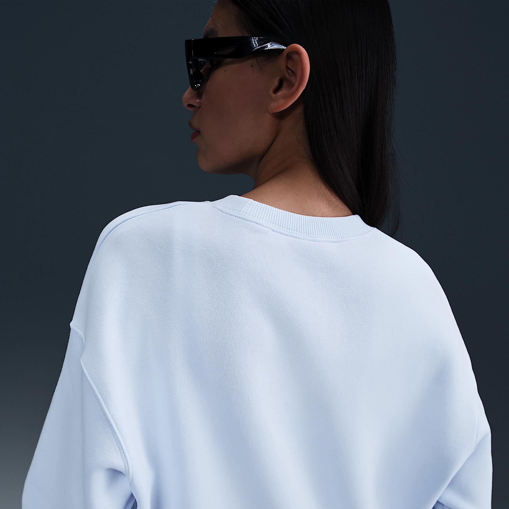 Women's Nike Sportswear Phoenix Fleece Oversized Crew-Neck Sweatshirt Product Image