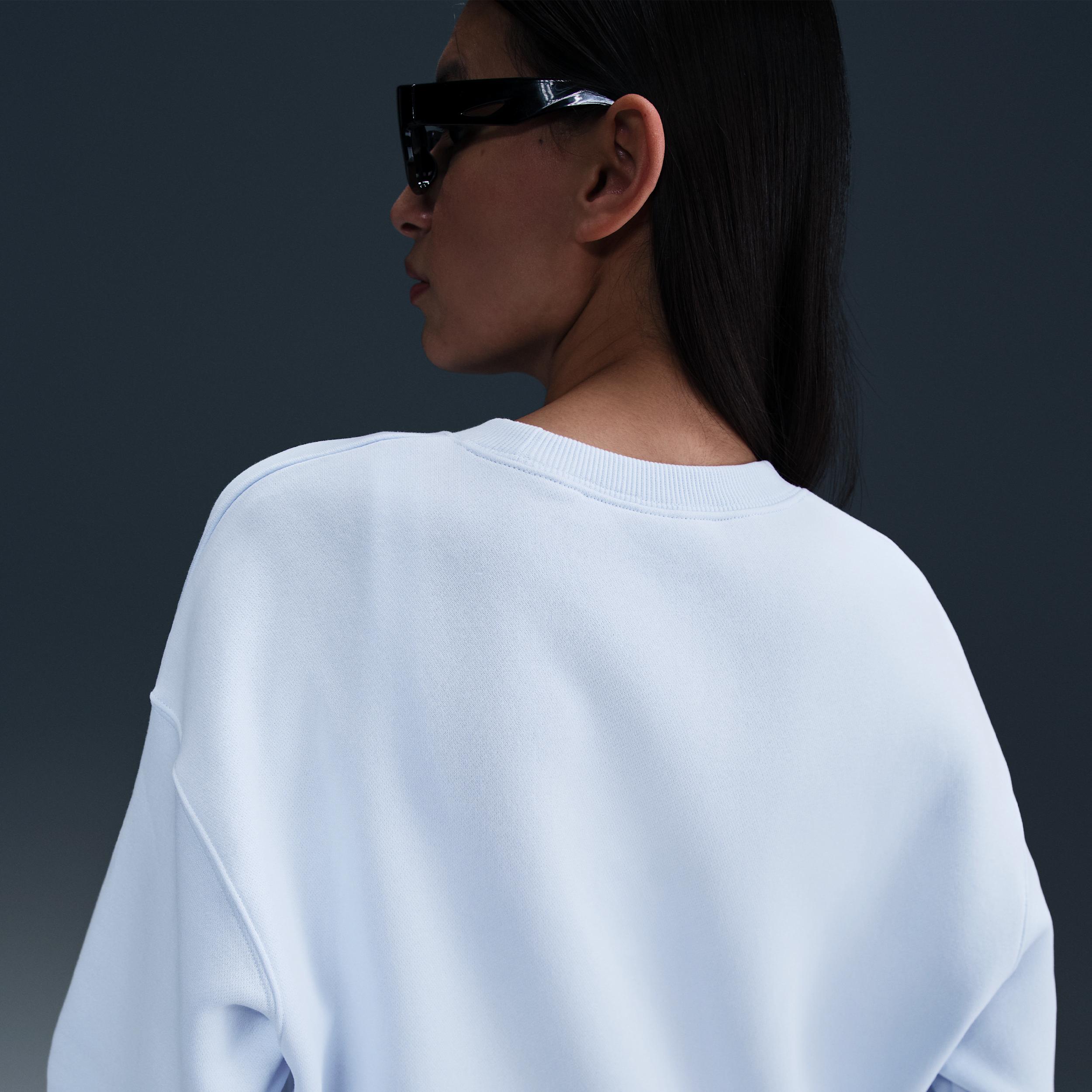 Women's Nike Sportswear Phoenix Fleece Oversized Crew-Neck Sweatshirt Product Image