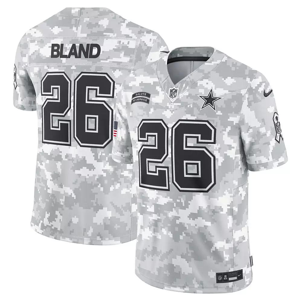 Men's Nike DaRon Bland Arctic Camo Dallas Cowboys 2024 Salute to Service Limited Jersey, Size: Small, Team Product Image