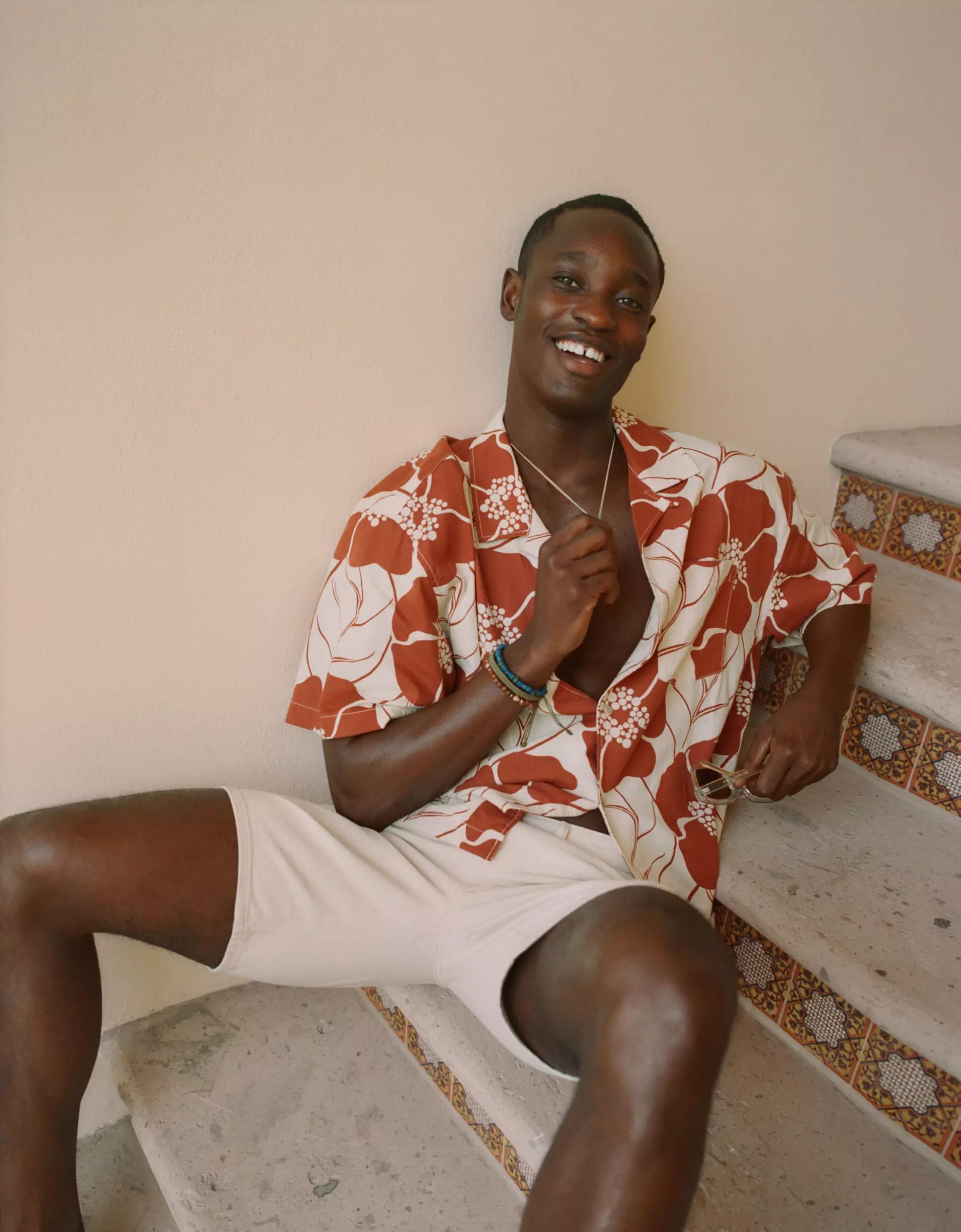 AE 9" EasyFlex Loose Denim Short Product Image