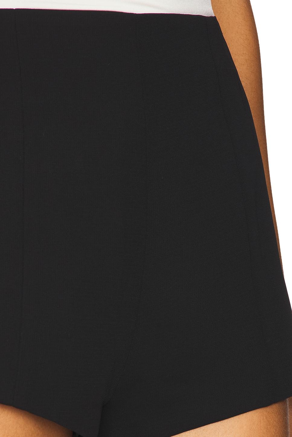 Naftali Polished Crepe Mini Shorts EAVES Product Image