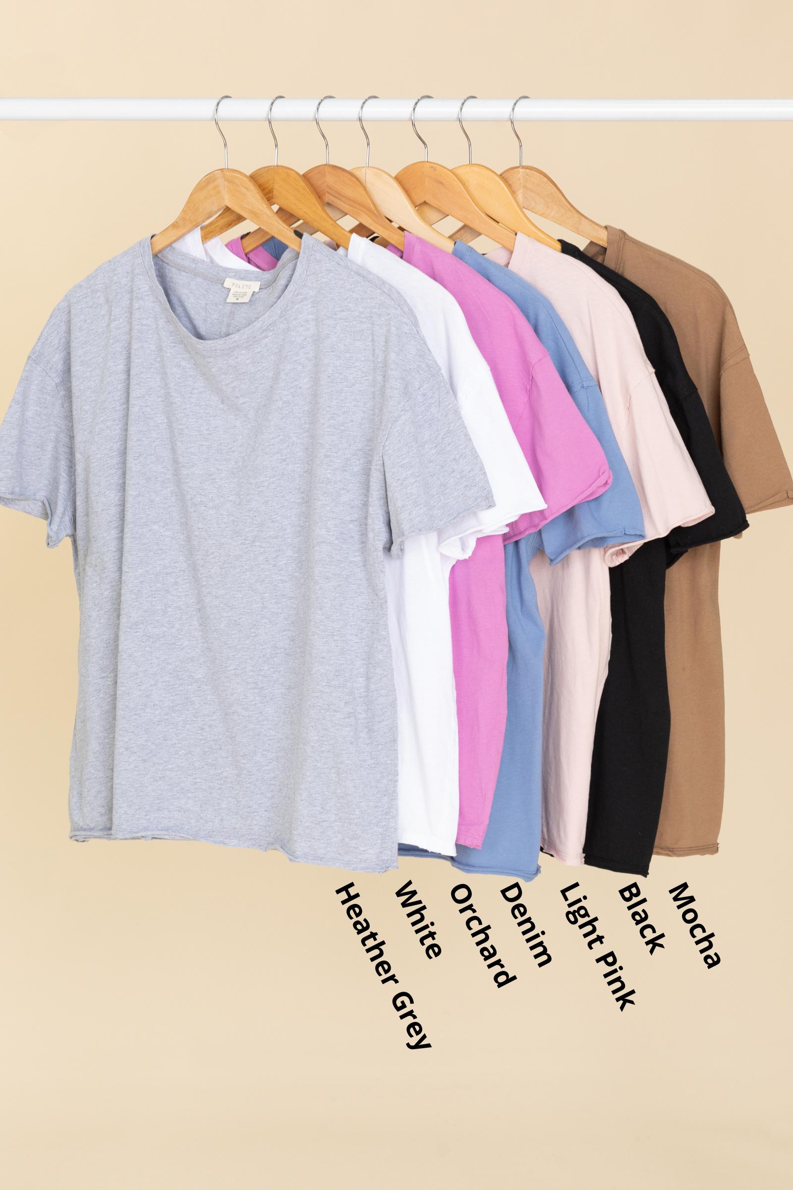 The Essential Raw Edge Detail Knit Top Product Image