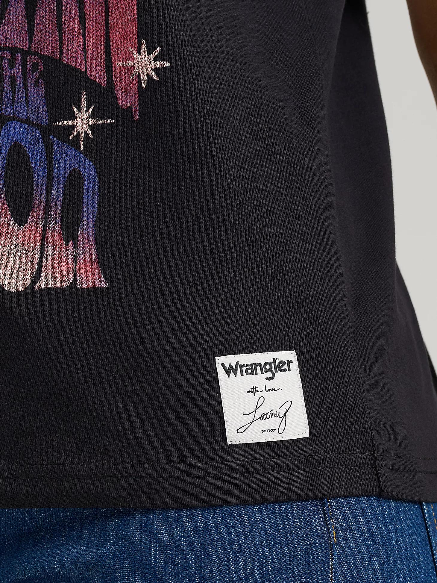 Wrangler x Lainey Wilson Moon Reg Fit Tee | Women's TOPS | Wrangler® Product Image