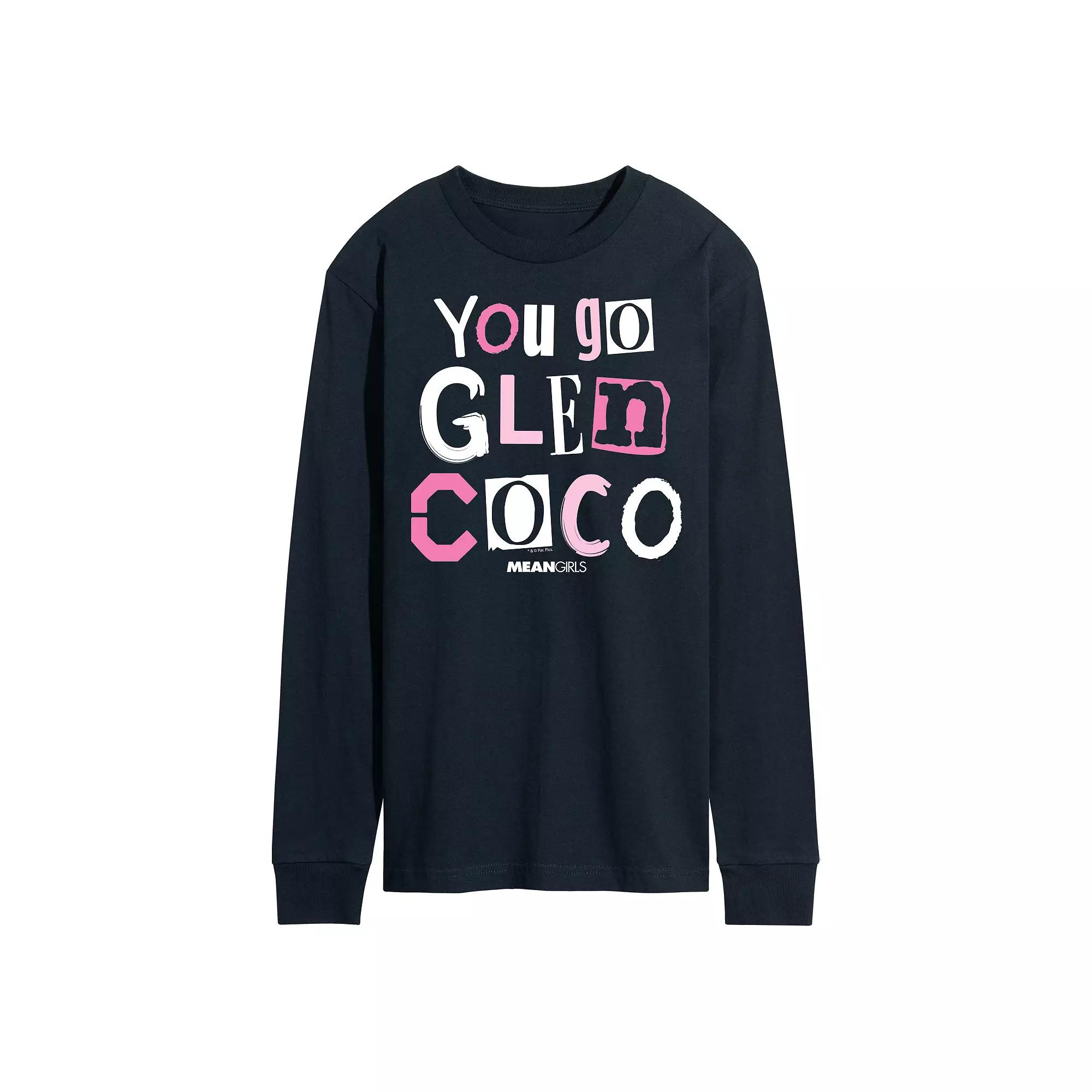 Men's Mean Girls You Go Glen Coco Long Sleeve Graphic Tee,  Product Image