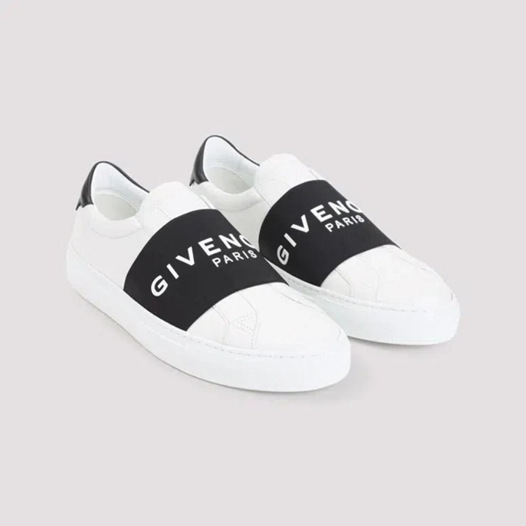 GIVENCHY Urban Street Sneakers In Leather With Elastic Band In Multi Product Image