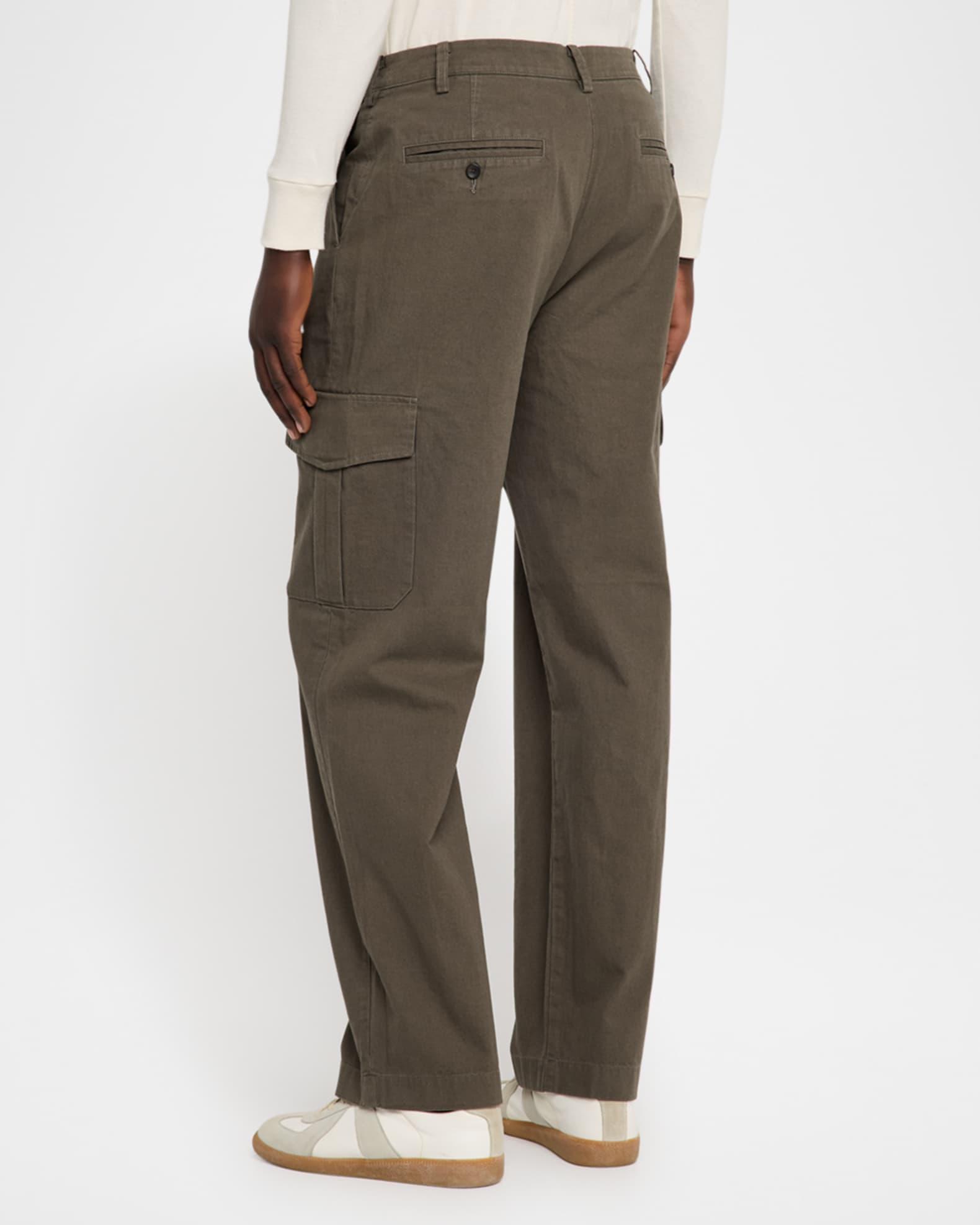 Men's Cotton-Linen Cargo Pants Product Image