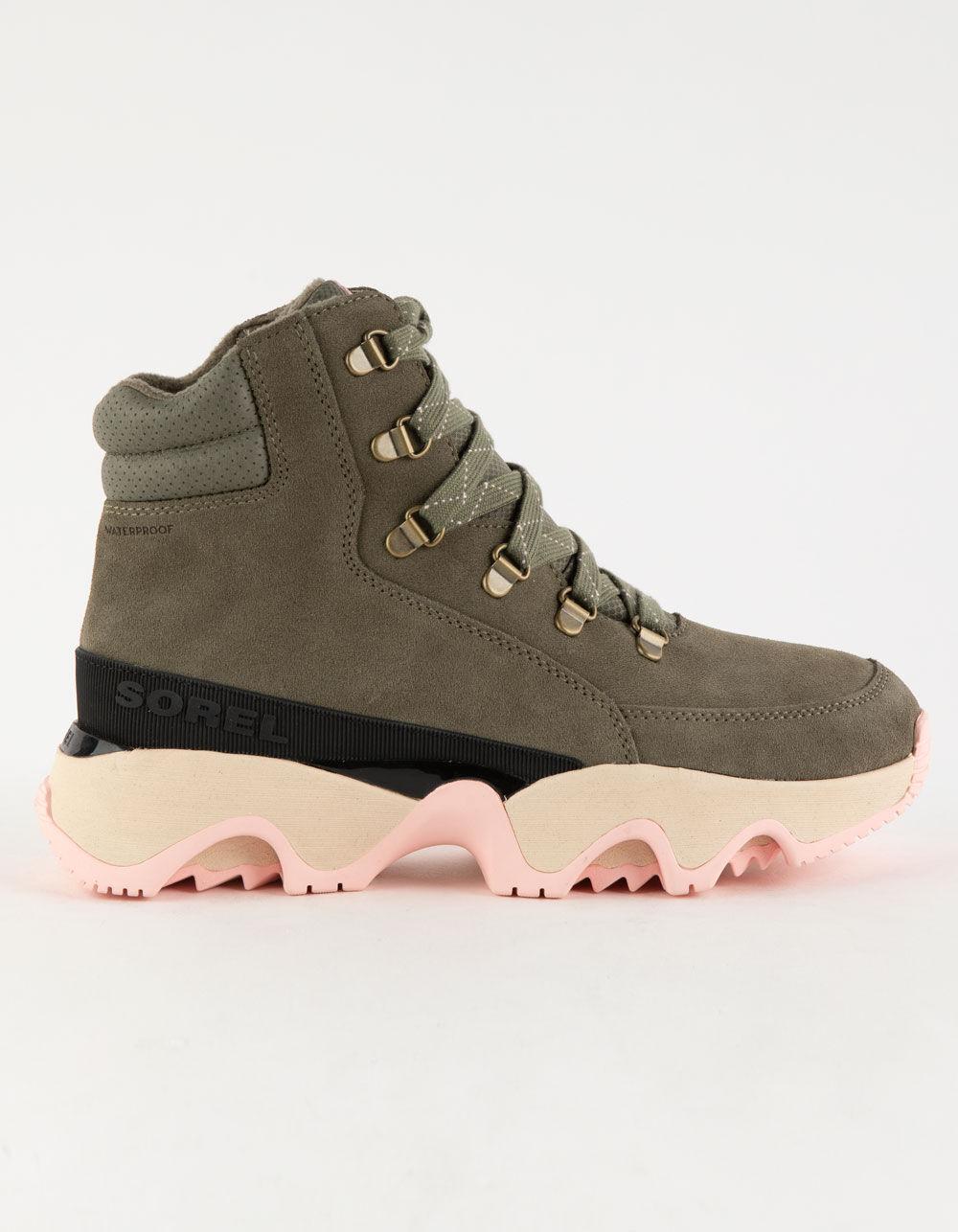 SOREL Kinetic ™ Impact Conquest Sneaker Womens Boots - TAN Product Image