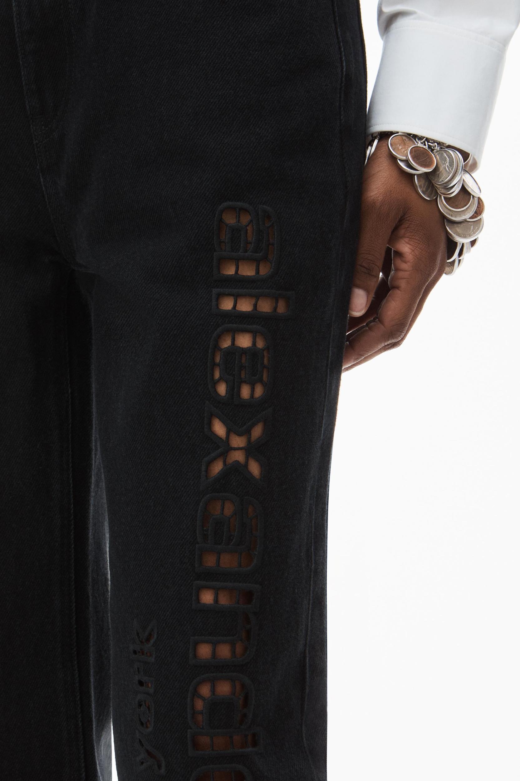 Ez Cut-out Logo Jeans Product Image