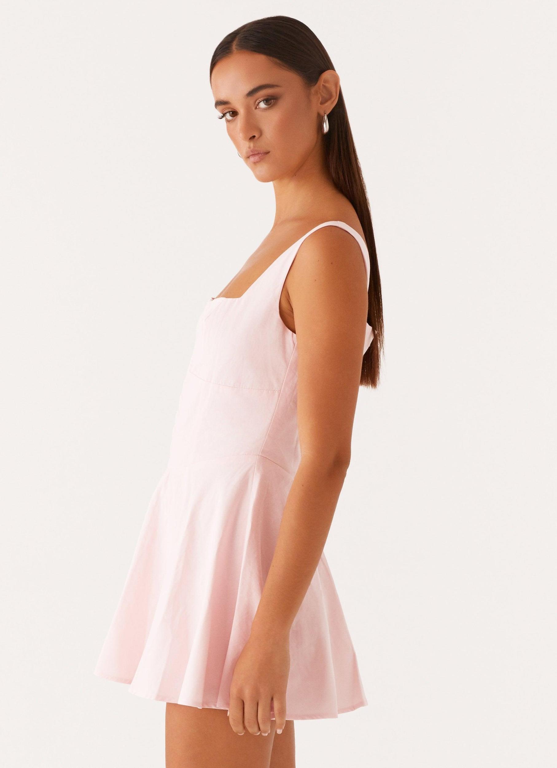The Isle Mini Dress - Pink Girls Product Image