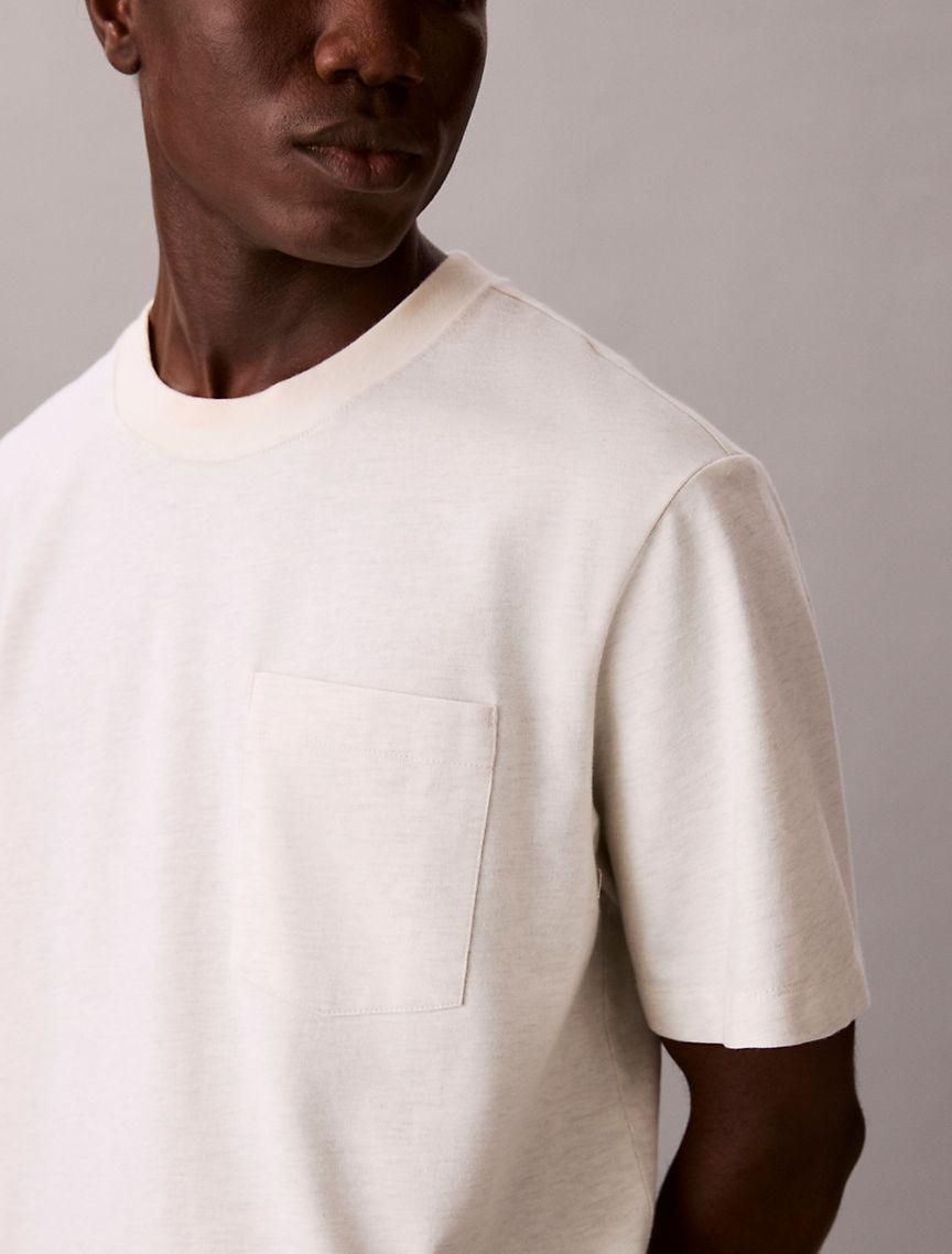 Cotton Blend Relaxed T-Shirt Product Image