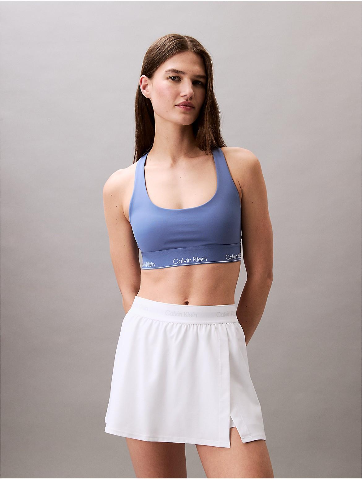 Calvin Klein Womens Modern Sport Racerback Medium Impact Sports Bra Product Image
