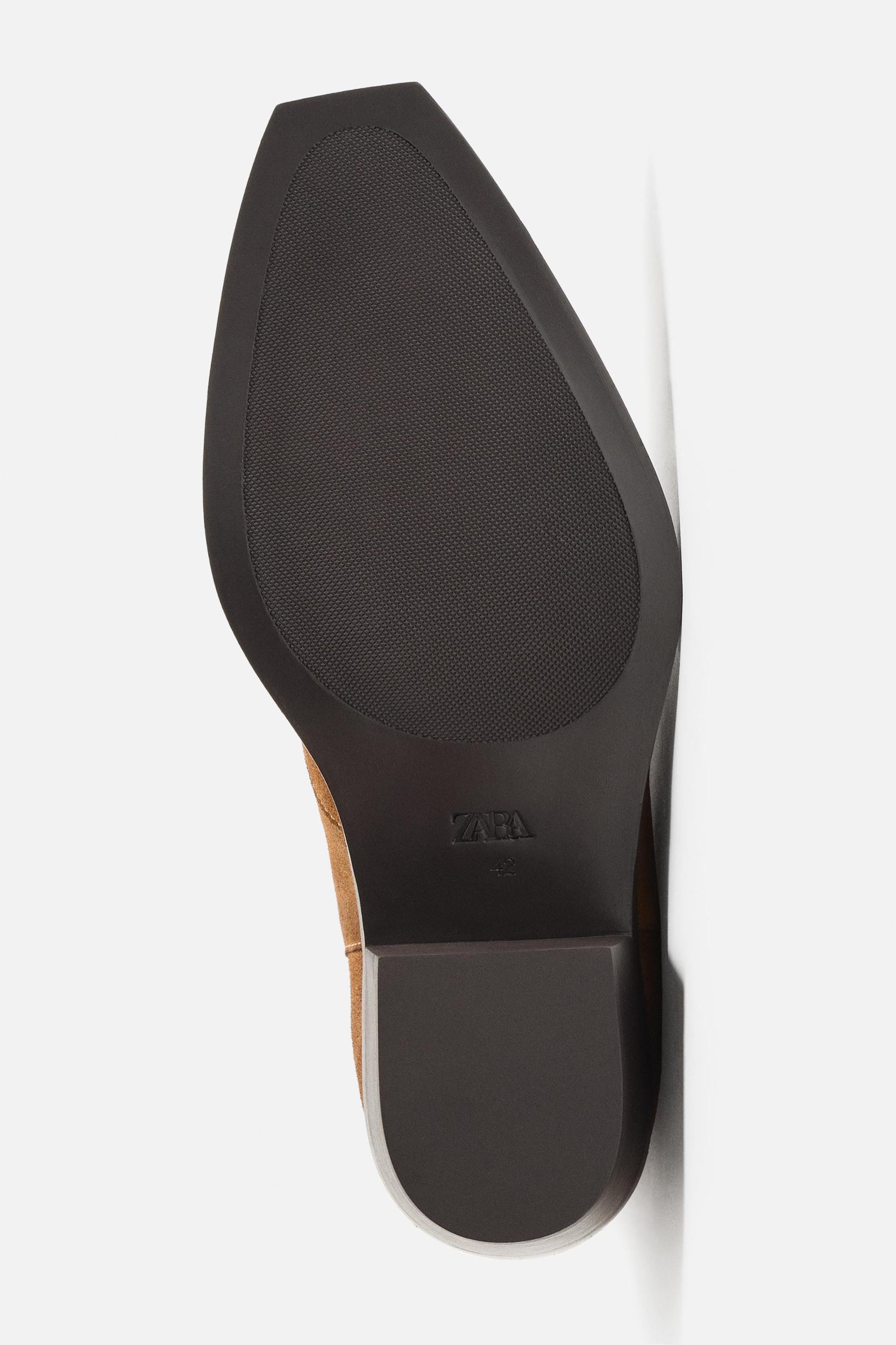 LEATHER COWBOY BOOTS Product Image