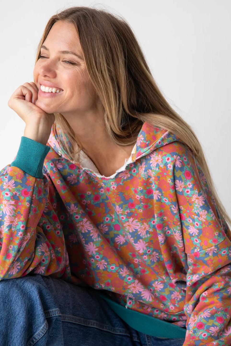 Orchid Oversized Sweatshirt Product Image